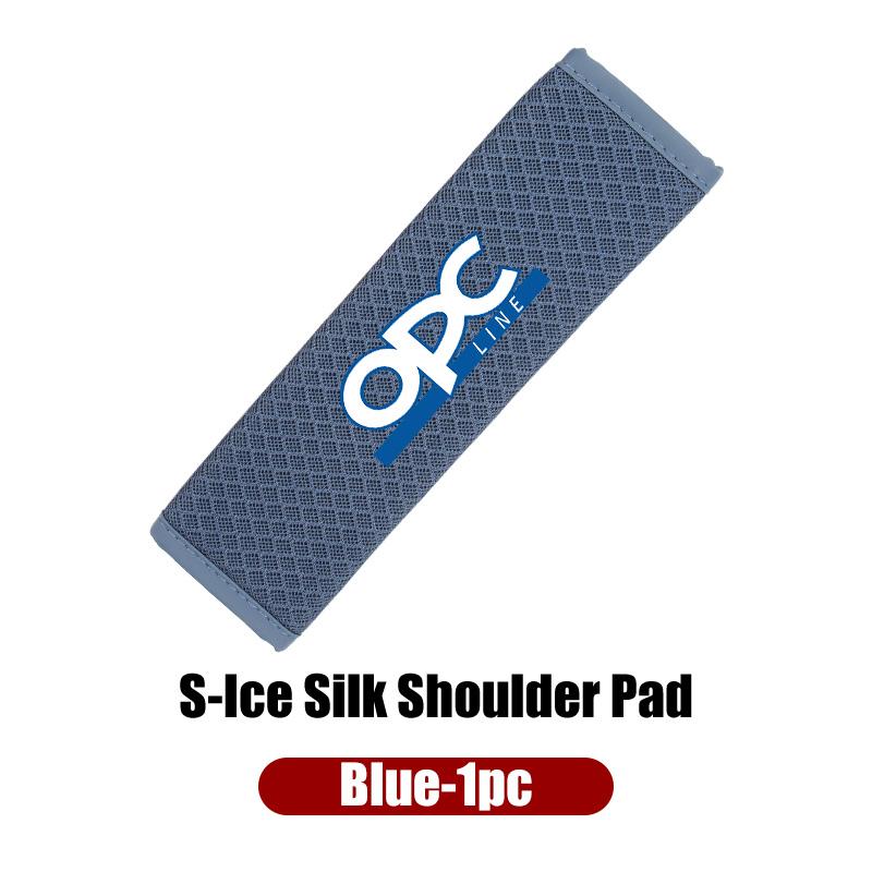 Universal Car Ice Silk Shoulder Protection Pad Interior Accessories For Opel Corsa Astra Insignia Vectra Zafira Meriva