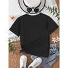 European sizes YBY Girls "Let's Go Girls" Letter Print Hat Fashionable Trendy Novelty T-Shirt