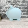 Pig Shape Money Box Reusable Money Saving Box Money Storage Bank  for Helps The Habit of Saving