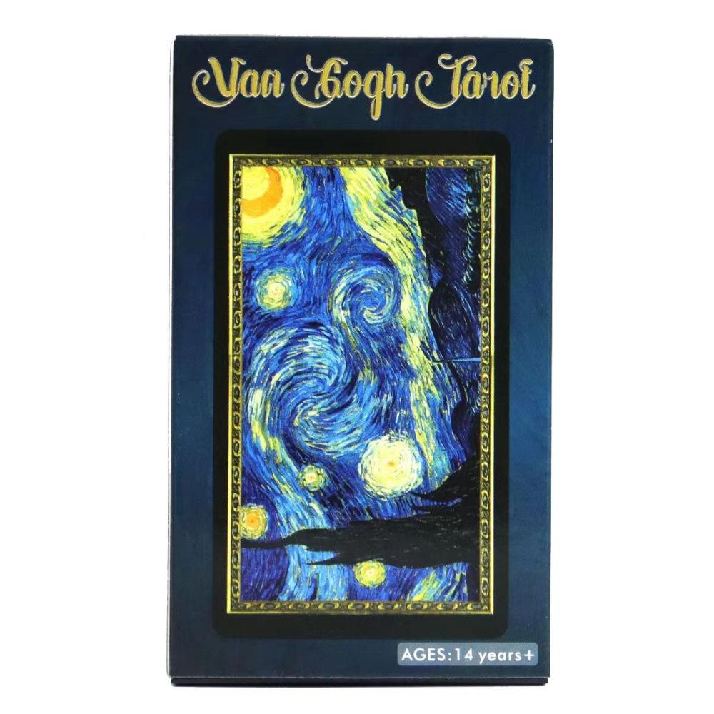 10.3*6cm Van Gogh Tarot Deck 78 Tarot Cards Illustration Divination Wisdom Oracle Cards
