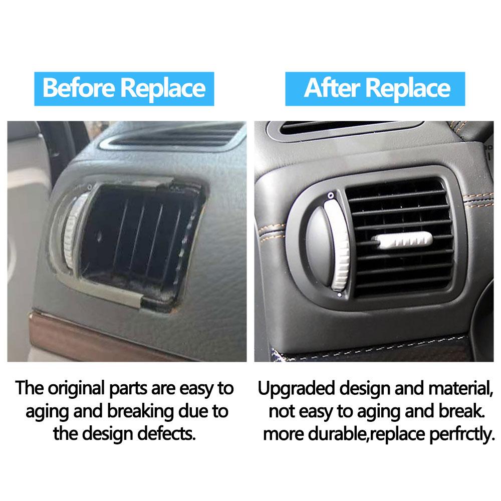 LHD RHD Car Front Dashboard Left Right Center Air Vent Grille AC Vent Oulet Cover Panel For Porsche Cayenne 955 9PA 2003-2009