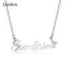 Lindon Women Necklace Pendant Copper Alloy Zircon Fashion Gift