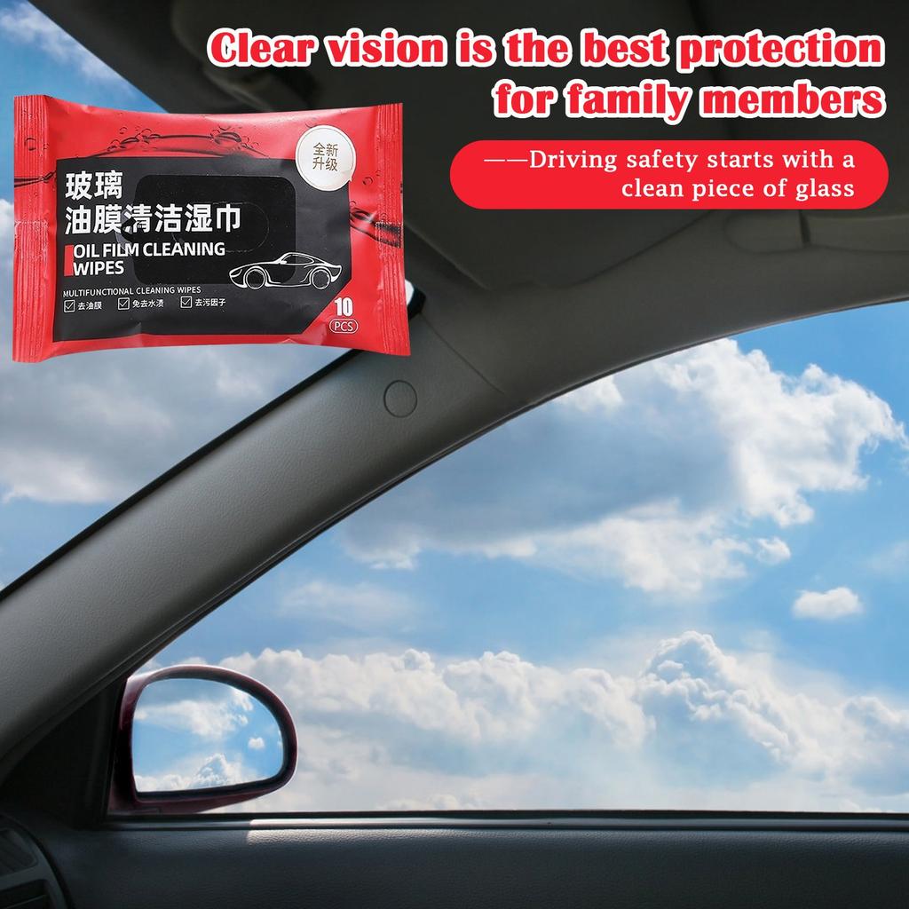 1 мл Салфетки для удаления масляной пленки со стекол автомобиля