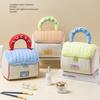 Large Capacity Cosmetics Bag House-shaped Travel Washbag High Quality Makeup Bag  Women