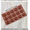 3D Silicone Pastry Molds Oval Shaped  Chocolate  Baking Pan Handmade Soap Mould Donut Tray Muffin Cups Cake