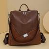 Retro Commuter Large Capacity Backpack Simple Travel Backpack Casual Outing Simple Shoulder Bag