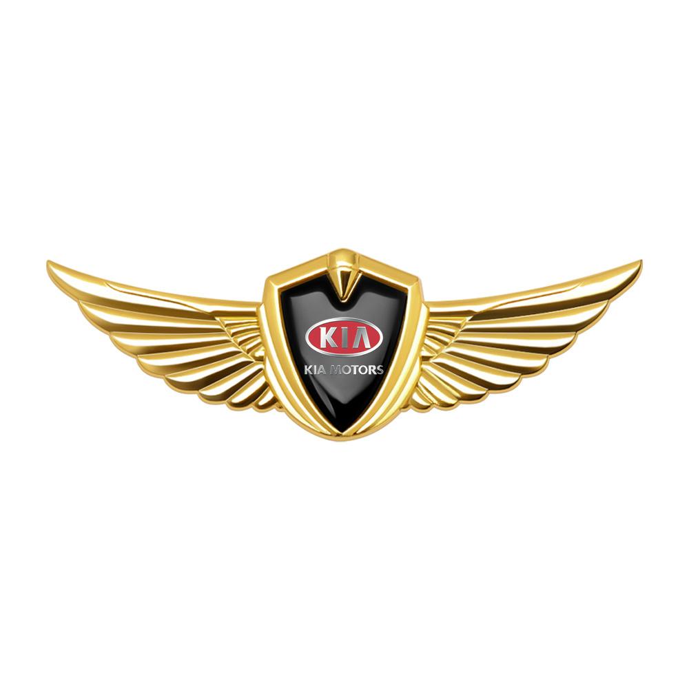 SKTF2 1pc 3D Metal Car Body Trunk Emblem Sticker Decoration For KIA Ceed Sorento K3 K6 Rio Sportage Cadenza Soul Picanto Optima Cerato