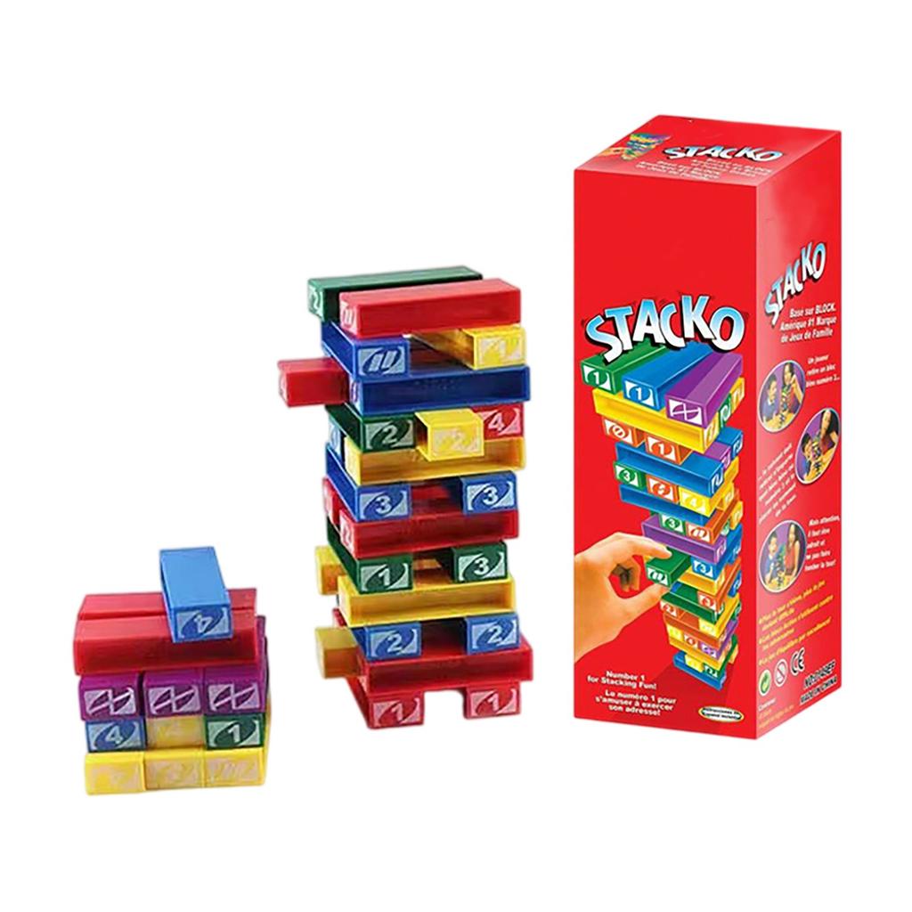 English And French Stacking Children's Educational Interactive Toys Family Parent-child Party Tabletop Game