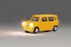 KATO N Gauge Just Plug Light SUV Yellow Diorama Supplies 24-683B