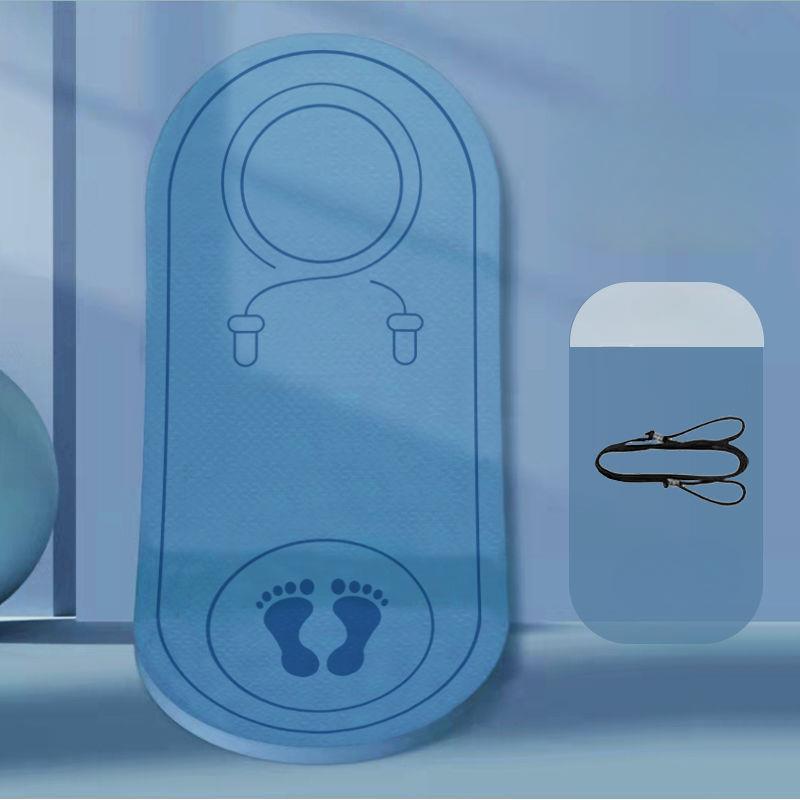 Специальный коврик для прыжков со скакалкой, противоскользящий и звукоизоляционный, амортизирующие и бесшумные коврики для домашнего использования, профессиональный напольный коврик для фитнеса и йоги