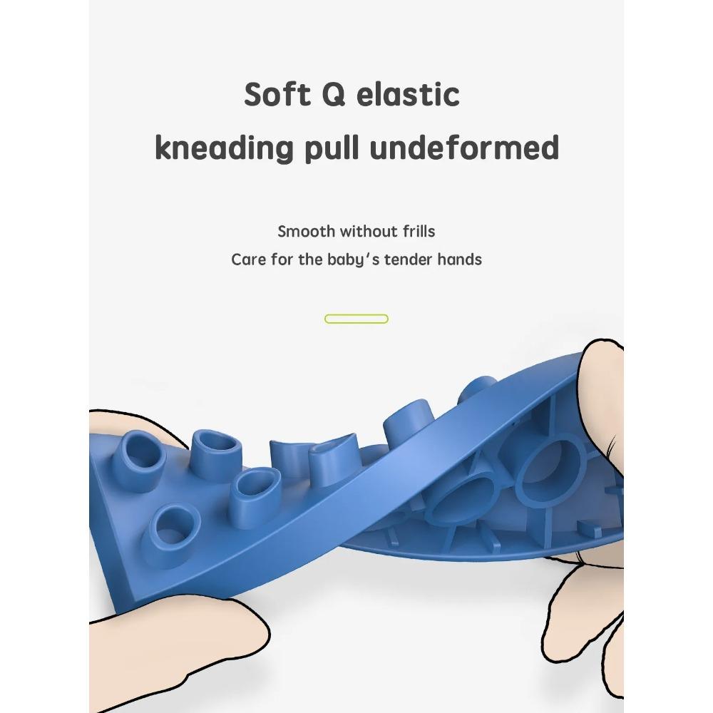 Развивающая пластиковая игрушка-конструктор, детские пазлы, развивающие игрушки, экологически чистые игрушки-конструкторы «сделай сам»