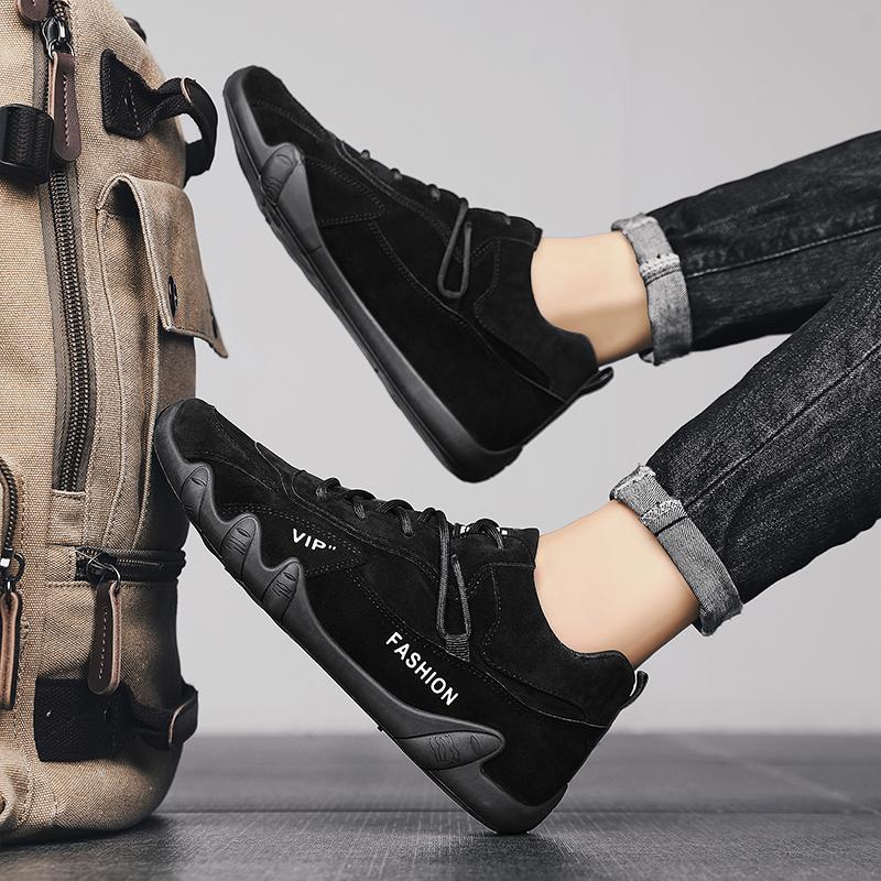 Labor Protection Shoes Men's Construction Site Work Shoes Wear Resistant High Top Shoes Casual Driving Car Boots