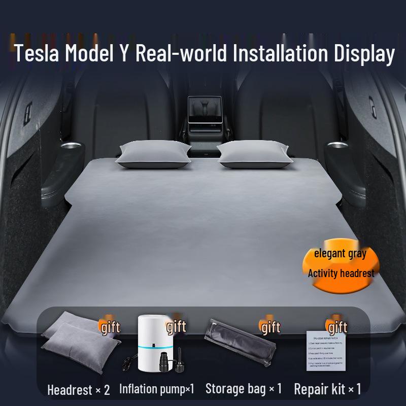 Надувной матрас для автомобиля Tesla Model Y для заднего сиденья и багажника, для кемпинга