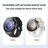 Кожаный силиконовый ремешок для Huawei Watch 5 46 мм 42 мм, мягкий резиновый браслет для Huawei Watch 5 46 мм 42 мм, браслет для умных часов