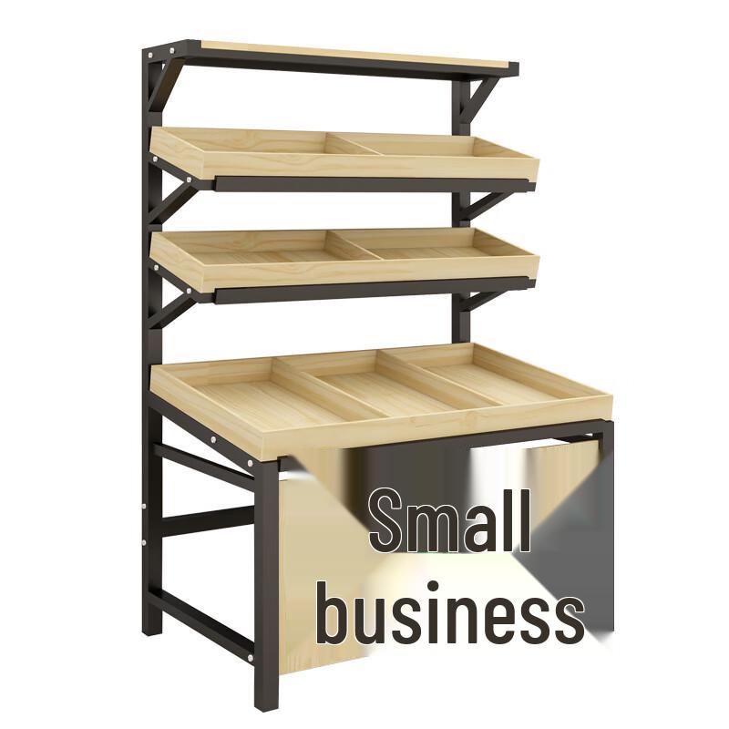 Miling Supermarket Fruit and Vegetable Display Rack