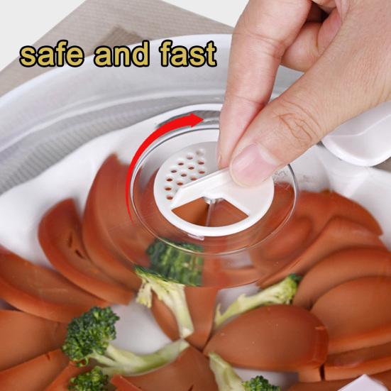 Practical Microwave Prevent Oil Lid Solid PC