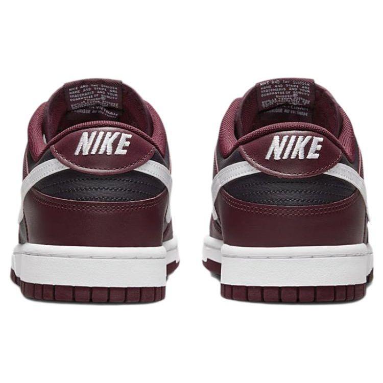 Nike Мужские кроссовки Dunk Low Dark Beetroot красные белые DJ6188-600