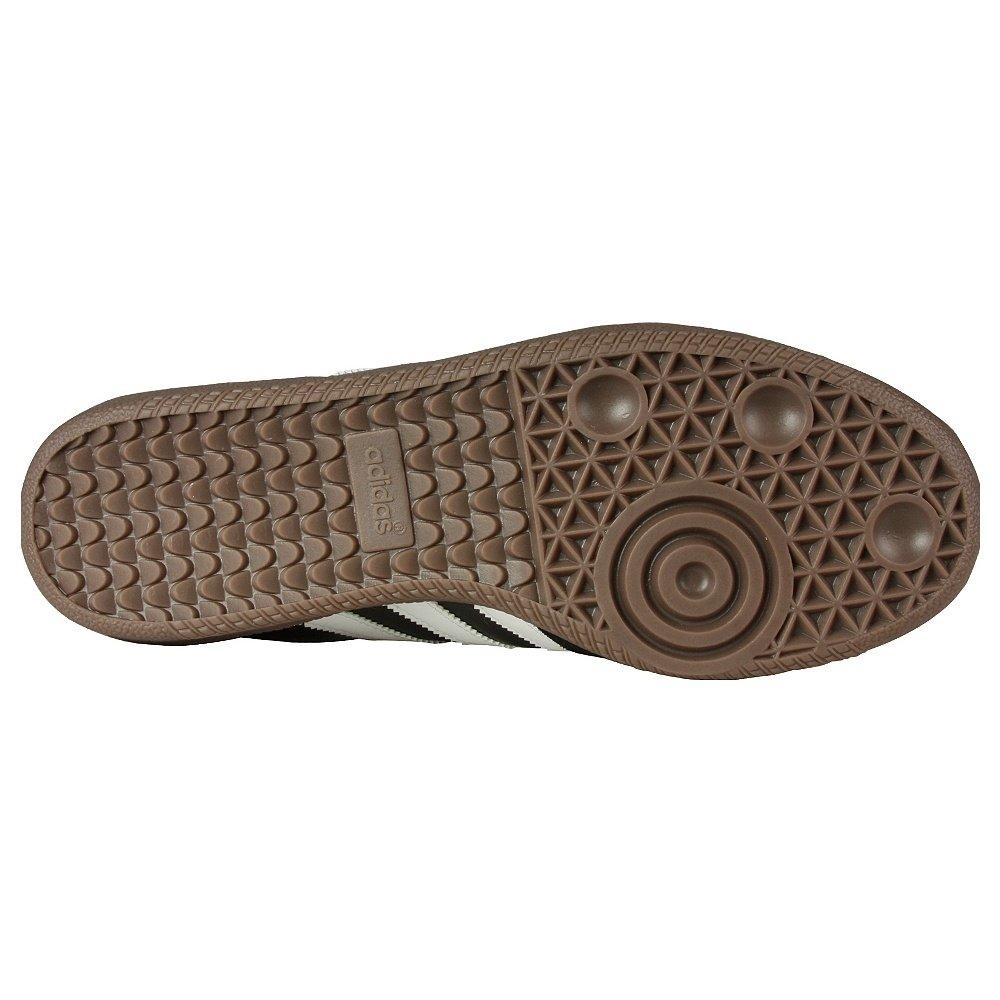 Кроссовки Samba Leather Black x White [Adidas] Мужские 26.5