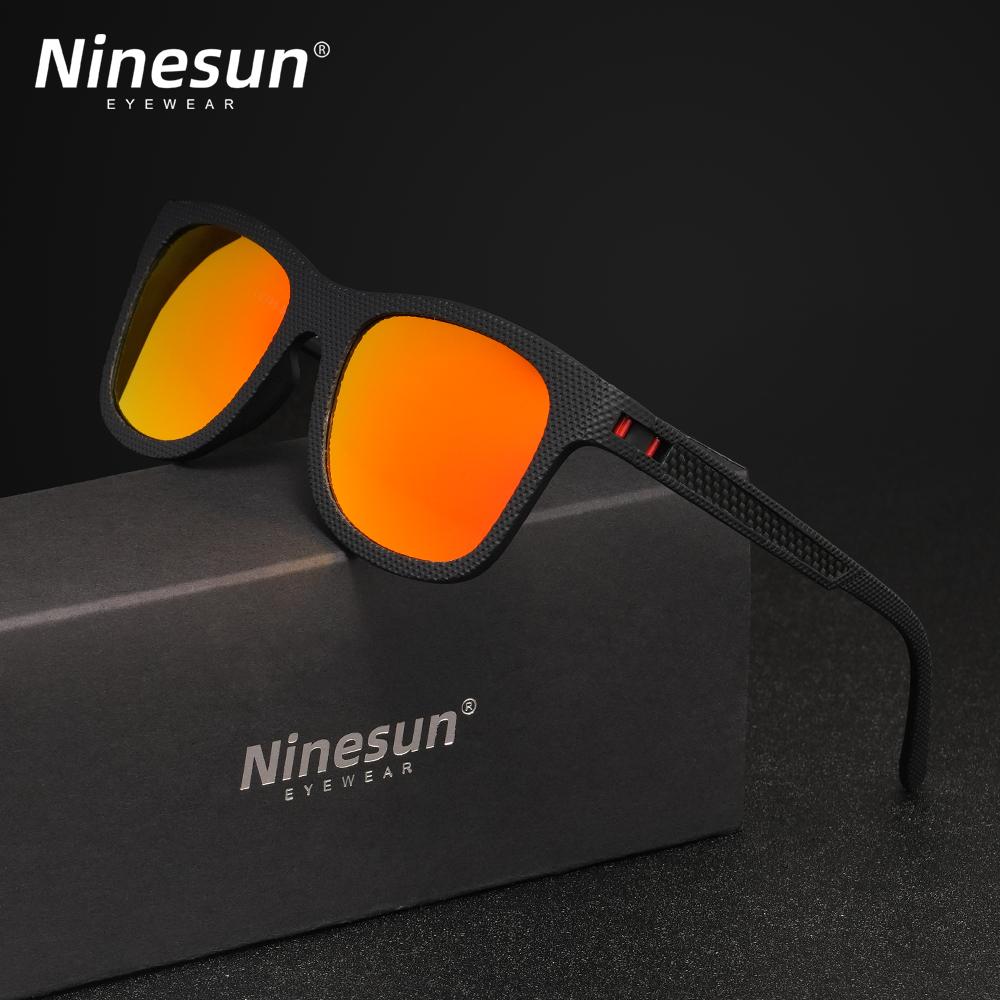 NINESUN Brand New Sunglasses Unisex Retro TR90 Polarized UV400 Lens Glasses Vintage Men/Women Eyewear