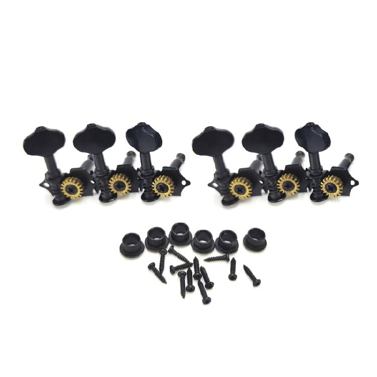 Набор из 6 колков для гитарного струнодержателя, идеально подходящих для различного использования в различных игровых условиях, с повышенной прочностью.