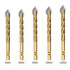 Hex Handle Drill Bits Hard Alloy Drilling Tools High Efficiency Metal Drill  Concrete