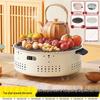 txz-wm3560 multifunction fire pit with grill & griddle