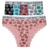 Underwear Women Panties Cotton Cute Floral Print Low Rise Girls Briefs Everyday Lady Knickers for Women 6 PCS/Lot