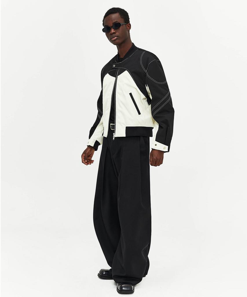 Lmood Bowling Bomber Jacket Black