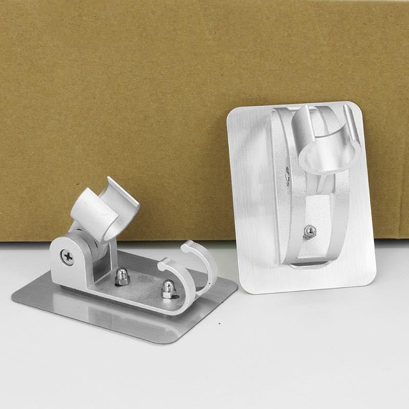 Регулируемый кронштейн для душевой лейки, настенный держатель для ванны, без перфорации, суперклей