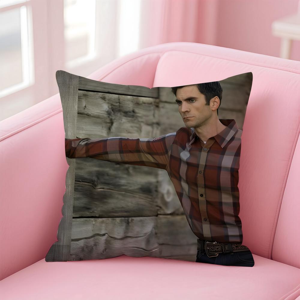 JJamie Dutton Cushion Cover Pillow Case Soft Friendly Fabric Concealed Zipper