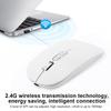 2.4Ghz Wireless Rechargble Mouse   Ergonomic Computer Optical Mice for  