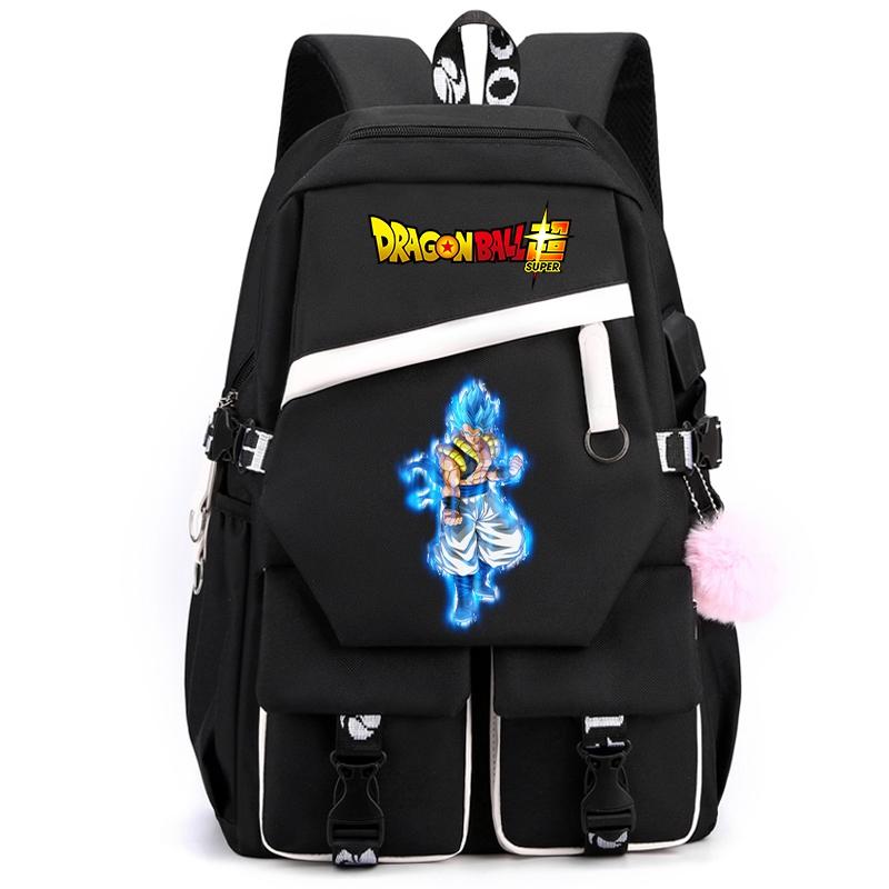Аниме Dragon Ball унисекс рюкзак для девочек мальчиков студентов подростков детей ноутбук рюкзак для мужчин и женщин милый повседневный школьный рюкзак для детей подарок на день рождения игрушка
