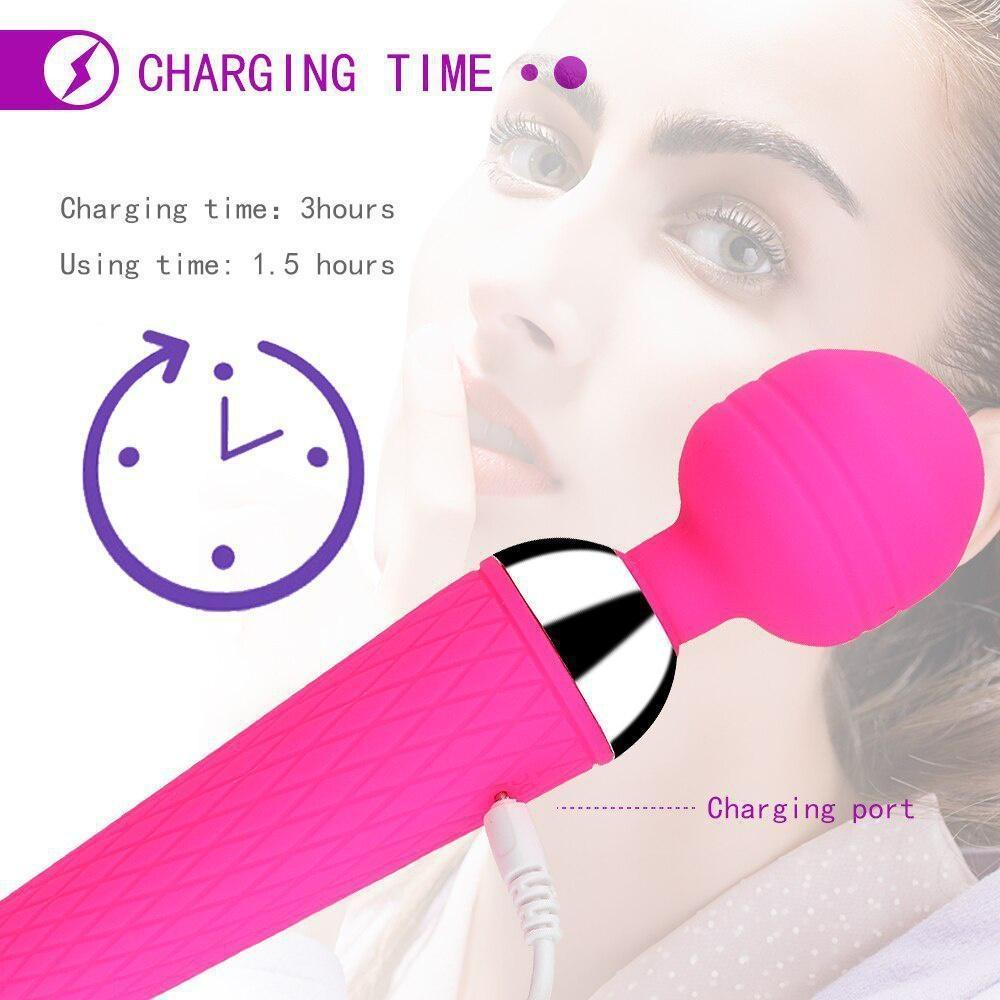 Массажная палочка, вибратор, плечо, нога, шея, задняя часть лица, ручной женский массажный вибратор