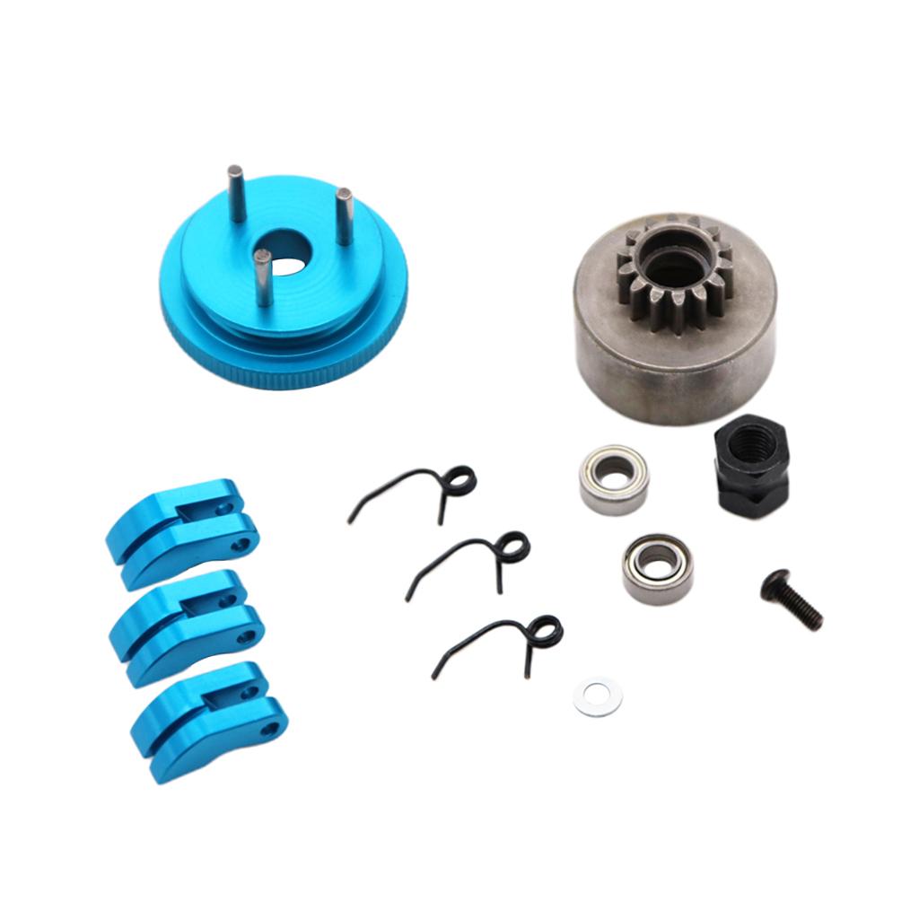 1 Set Clutch Bell Gear Flywheel DIY Assembly Parts for HSP HPI GM ZD