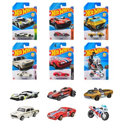 Hot Wheels Базовые машинки Средний набор машинок Ассортимент по возрасту, Набор из 36 машинок, Игрушки, Набор, 3+, Многоцелевой, C4982-98PM