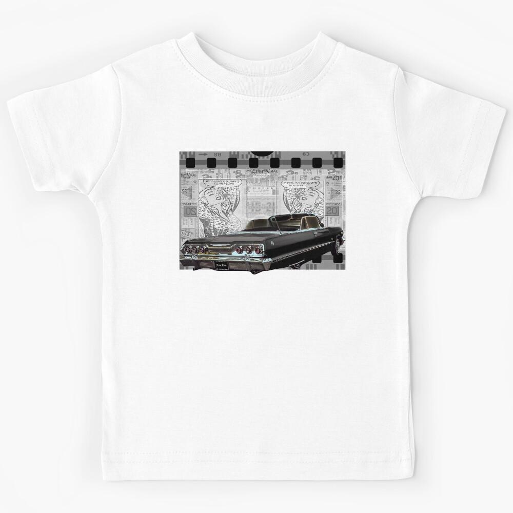 Vintage Retro Lowrider Flashback Kids T-Shirt