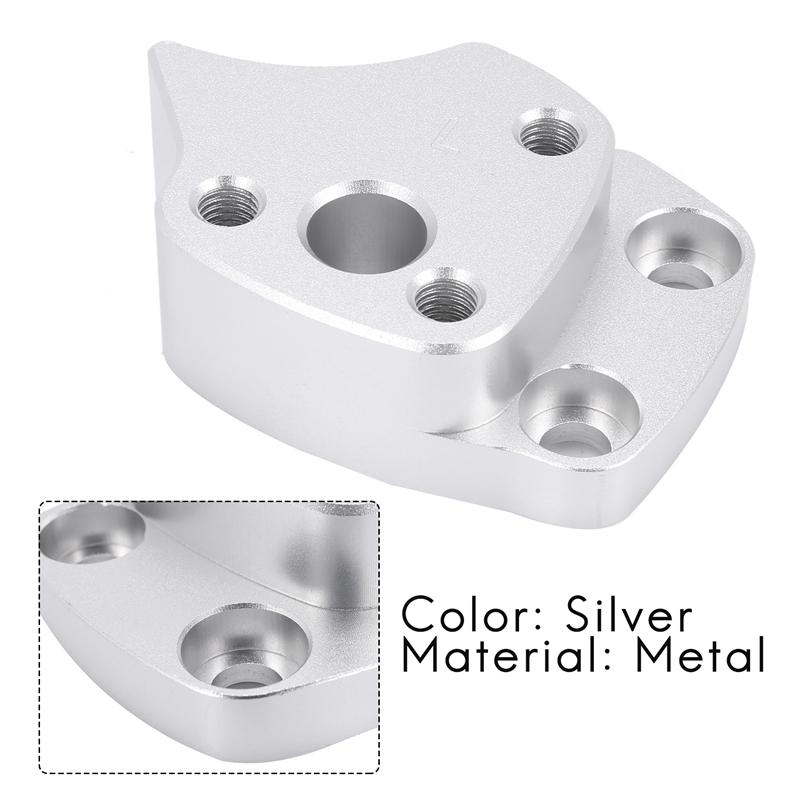 25 мм подставка для руля для Yamaha FJR1300 FJR 1300 2001-2005, серебряные подставки под руль, аксессуары для мотоциклов