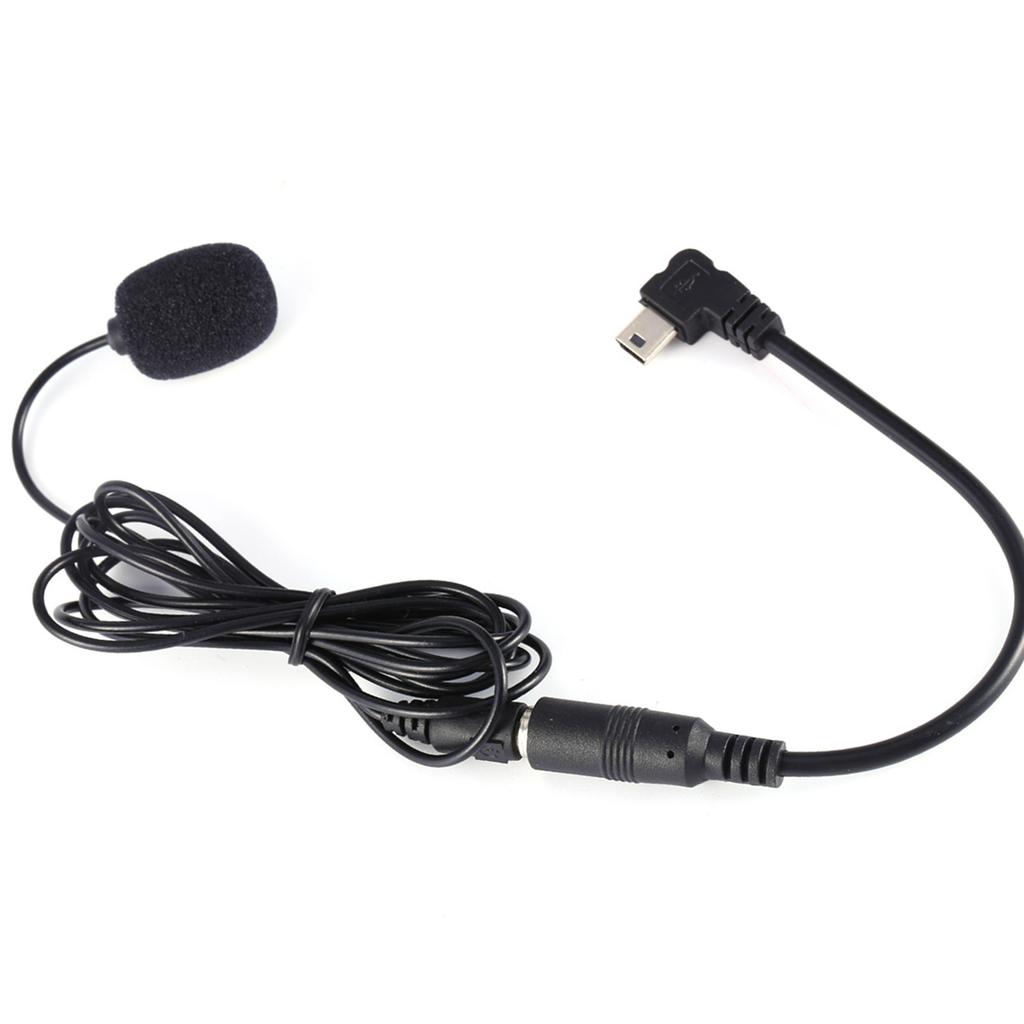 Black 3.5mm External Microphone Clip On Mic + Adapter Cable for GoPro Hero4 3 3+