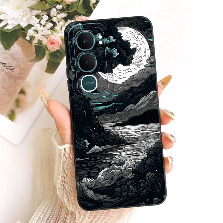 Чехол для Vivo Y21d 2025, Чехол с рисунком кролика, Мягкий силиконовый матовый чехол для телефона для Vivo Y31 Y 31 5G Y 21d, Чехол животные Capa