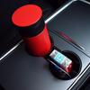 Держатели для бутылок из ТПЭ: Подходит для 21 модели Tesla Model 3 Y, двойные слоты для эффективного хранения и организации.