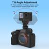Для DJI Osmo Action 6 / Nano PULUZ Пластиковое основание с быстросъемным креплением для стабилизатора (черный)