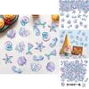 Mermaid Starfish Coral Birthday Party Decor Confetti With Paper Material For Baby Shower Celebrations