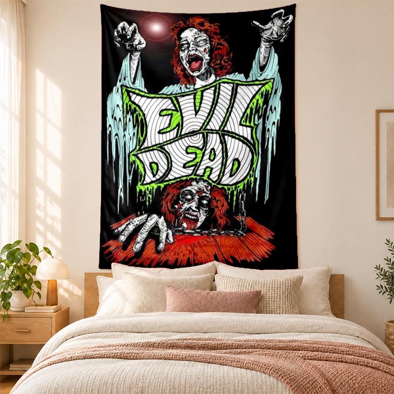Evil dead Tapestry highquality for decorating living room bedroom dorm walls ideal as bedroom wallart orholiday gift