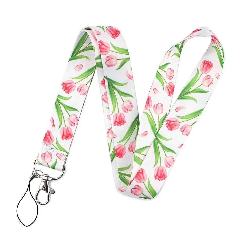 Employees ID Card Name Badge Holder Neck Strap Lanyard Staff Work Card Pass Access Student Bus Card Sleeve Identity Badge Clip
