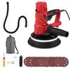 Ручная шлифовальная машина для гипсокартона 850 Вт электрическая шлифовальная машина с 12 шлифовальными дисками, переменная скорость 1500-2600 об/мин