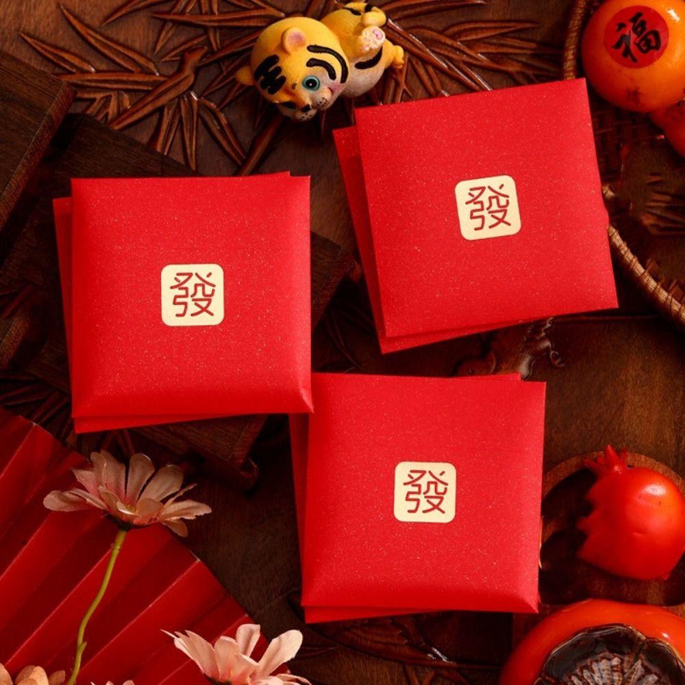 6 Pieces Chinese Style 2026 Horse Year Red Envelope Spring Festival Envelopes  Spring Festival