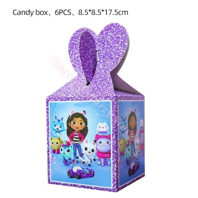 Gabby Dollhouse Birthday Party Favors Gabby Bracelets Stikers Cake Topper Balloons Classroom Rewards Party Pinata Fillers Gifts