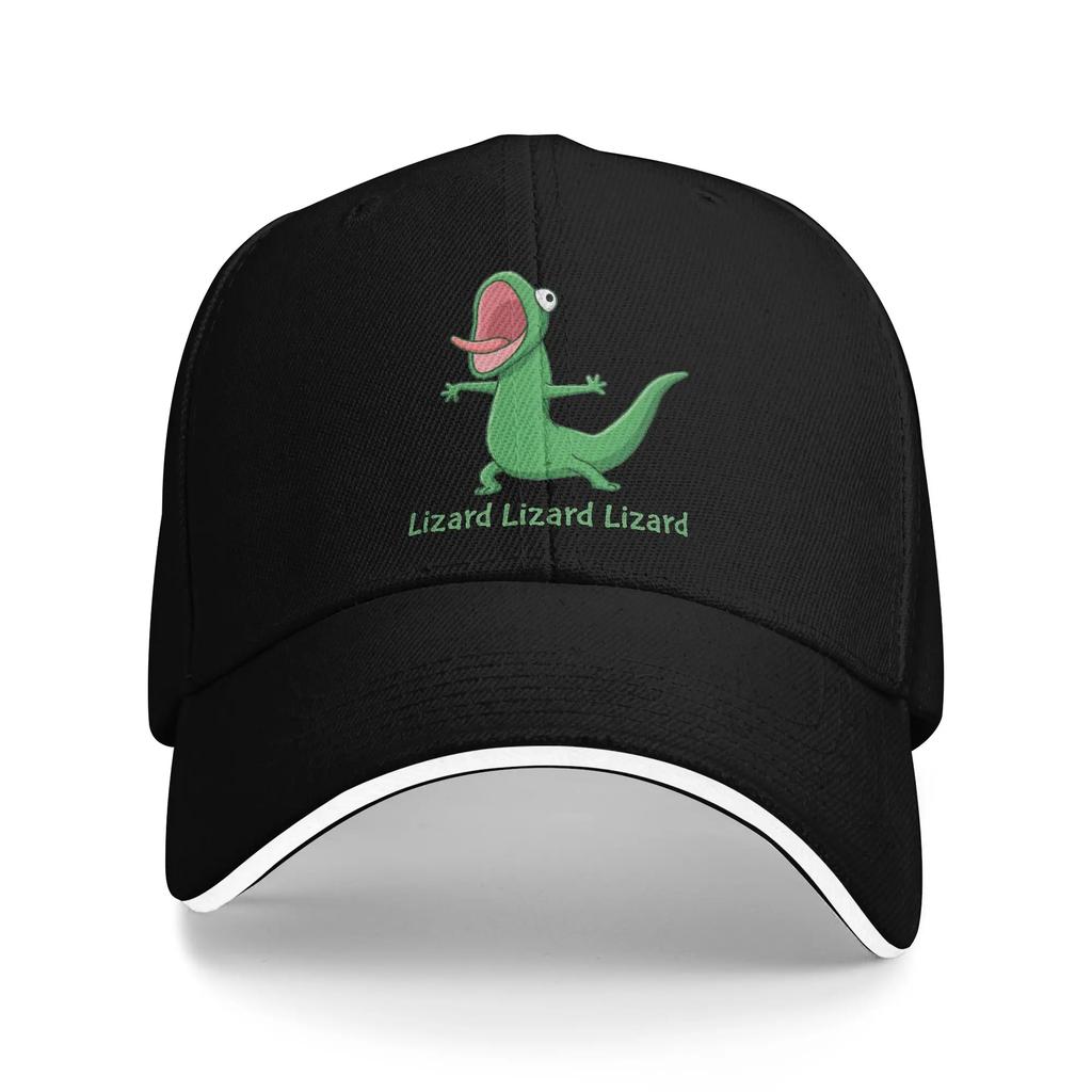 Hoppers Cartoon Tom Lizard Baseball Caps Retro Sandwich Caps Unisex Adjustable Dad Hat Travel Gift
