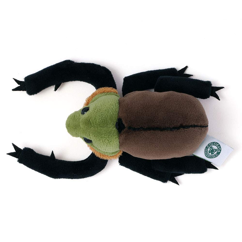 Каролата Янбару Длиннорукий Жук-скарабей Плюшевый Талисман (Существо Янбару с цепью) Реалистичный брелок-кукла в виде насекомого в подарок (Дважды проверено)  рождество