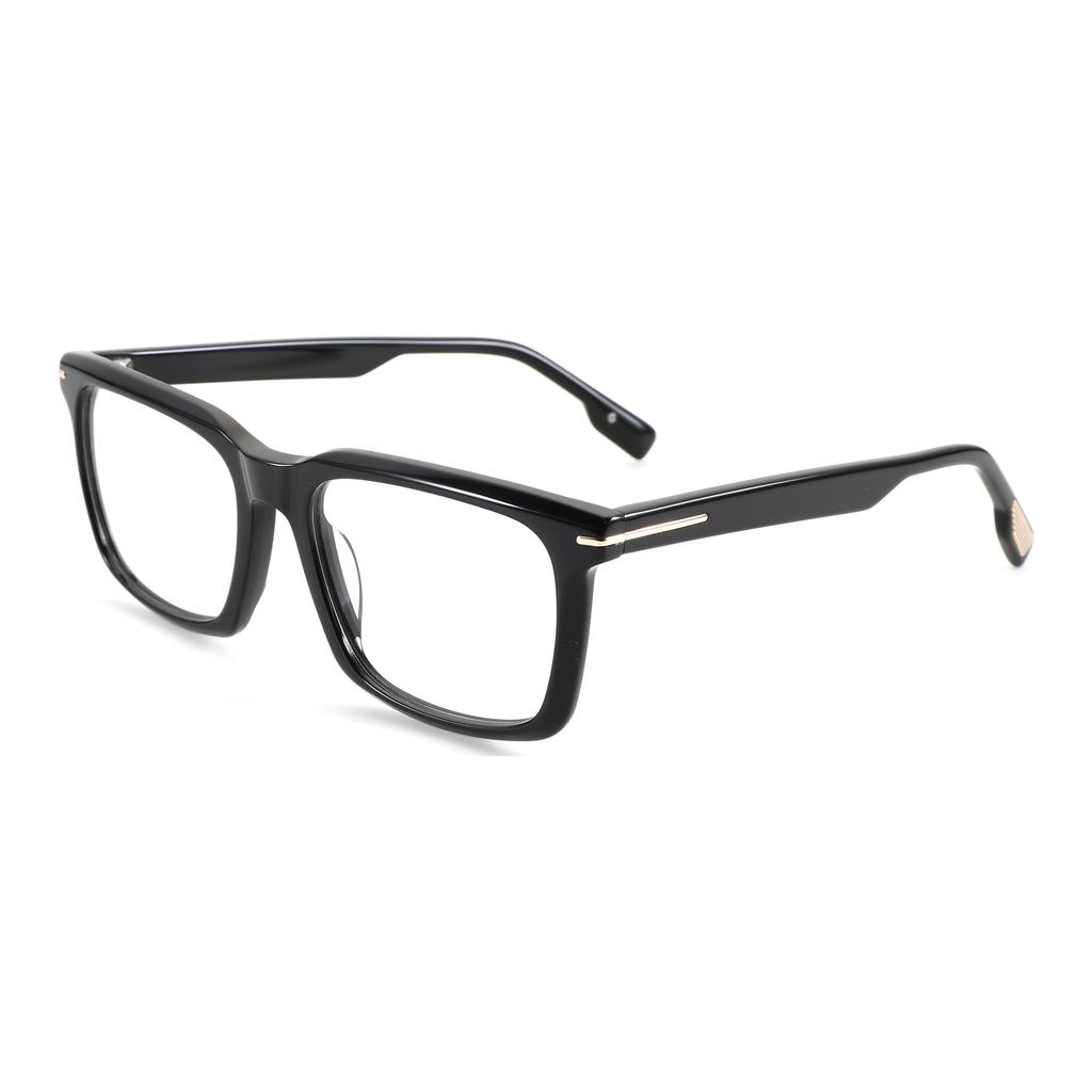 ZENOTTIC Gentlemen S Size Rectangular Acetate Optical Prescription Eyeglasses Progressive Myopia Blue Light Blocking Glasses